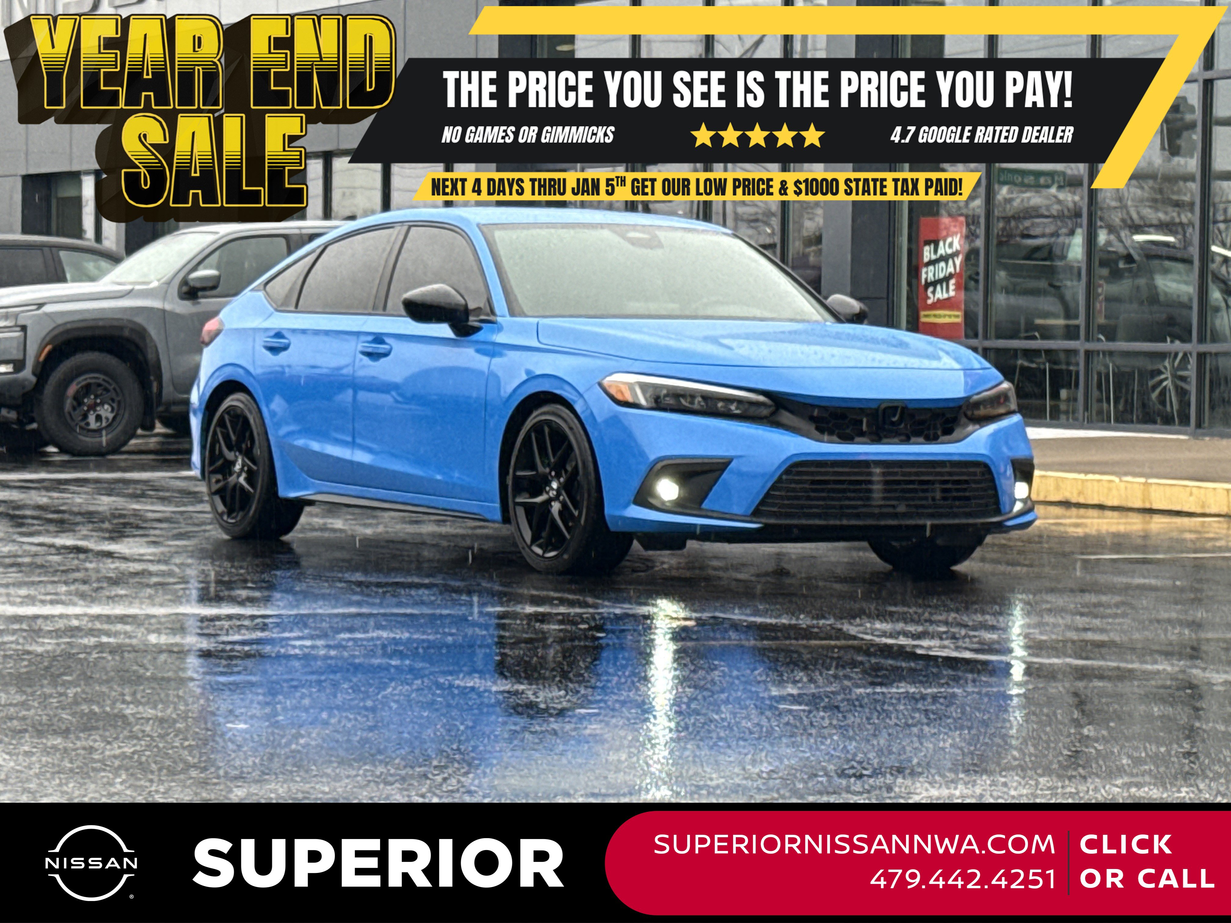 2022 Honda Civic Hatchback Sport's photo