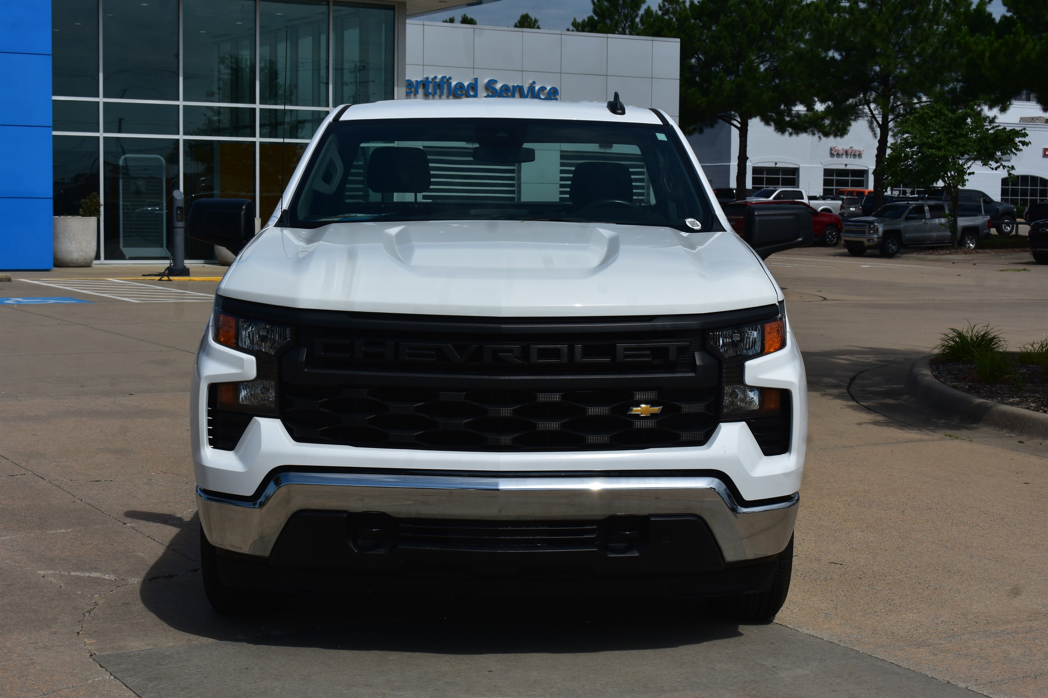 Used 2024 Chevrolet Silverado 1500 Work Truck with VIN 3GCNAAED3RG286648 for sale in Little Rock