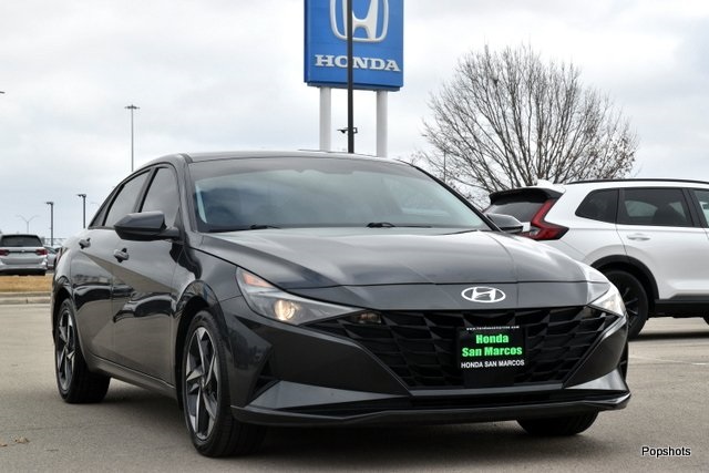 Used 2023 Hyundai Elantra SEL with VIN 5NPLS4AG4PH107057 for sale in San Marcos, TX