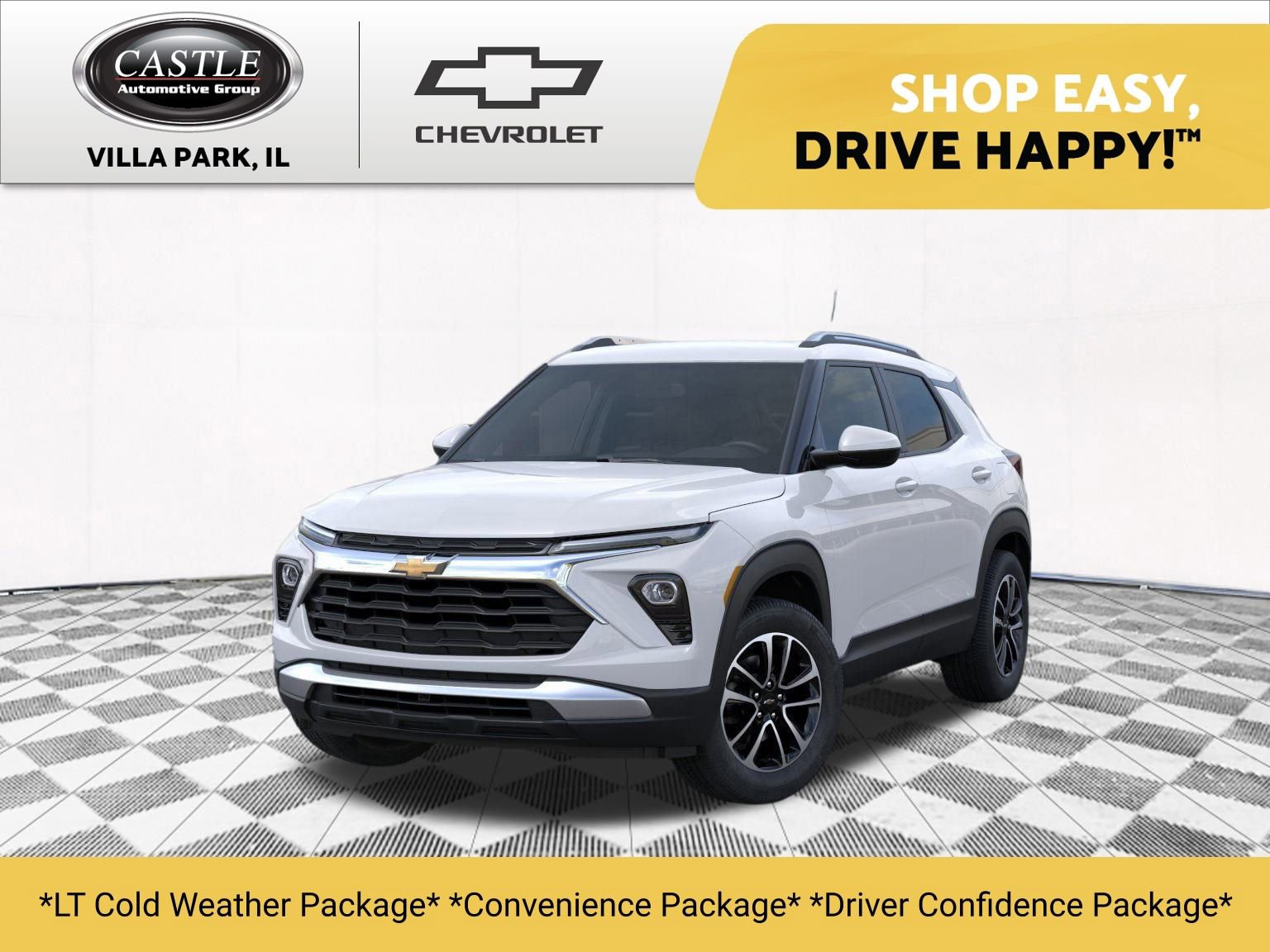 New 2025 Summit White Chevrolet LT image 1
