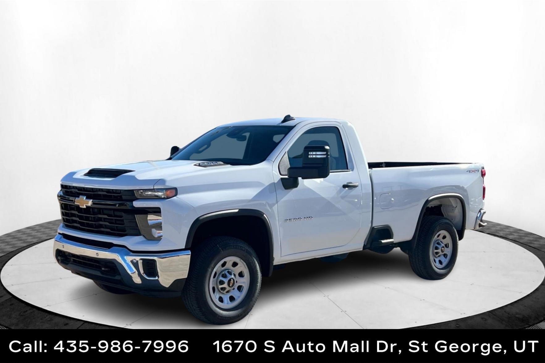New 2025 Summit White Chevrolet WT image 1
