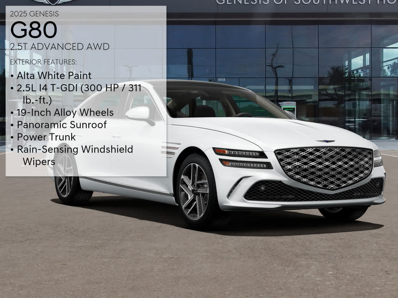 2025 Genesis G80 2.5T Advanced photo 3