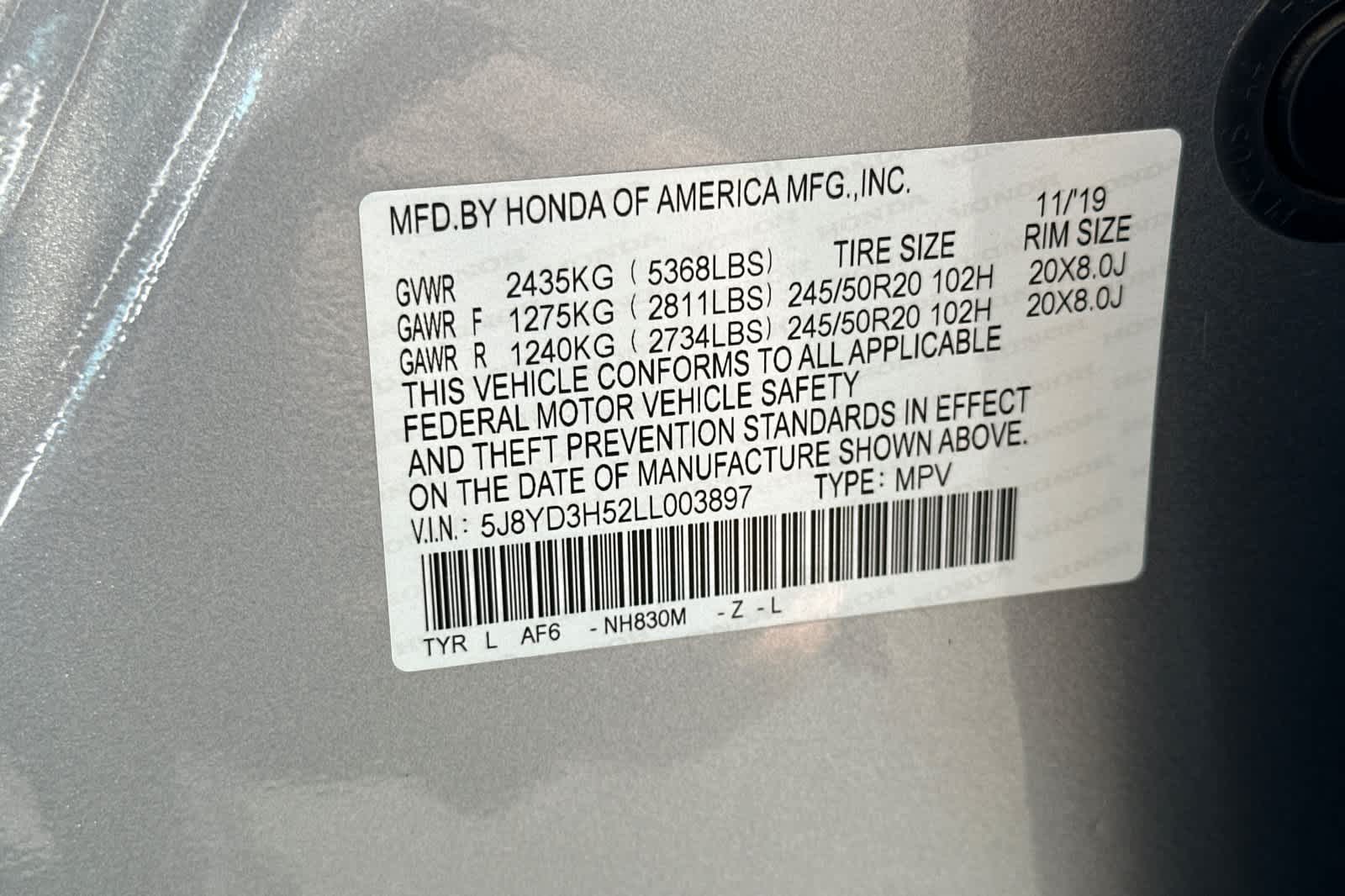 2020 Acura MDX Technology photo 30