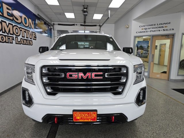 Used 2021 GMC Sierra 1500 AT4 with VIN 1GTP9EEL8MZ367461 for sale in Detroit Lakes, Minnesota