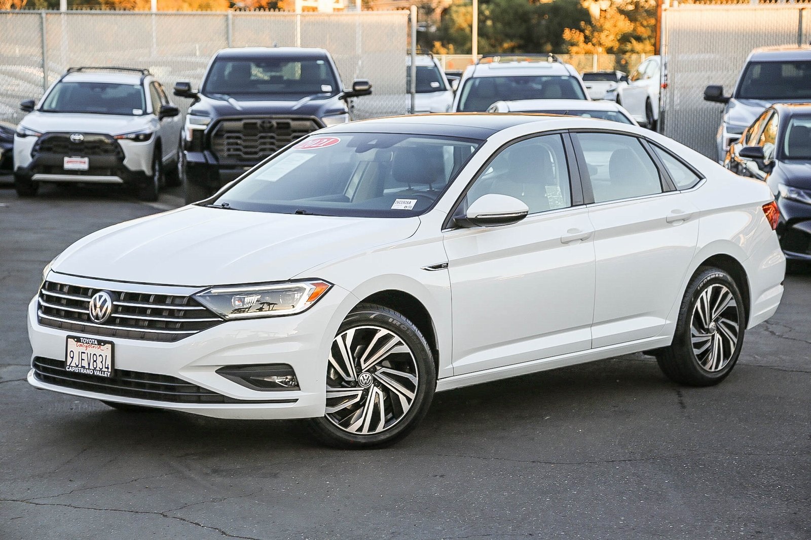 Used 2021 Volkswagen Jetta SEL Premium with VIN 3VWG57BU8MM017038 for sale in San Juan Capistrano, CA