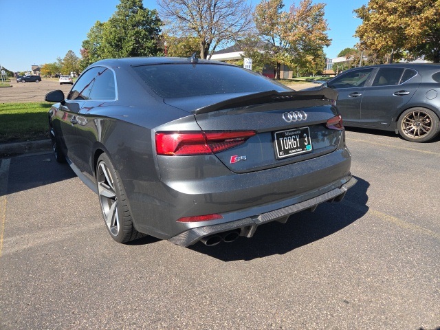 Certified 2018 Audi S5 Coupe Prestige with VIN WAUR4AF5XJA002108 for sale in Apple Valley, Minnesota