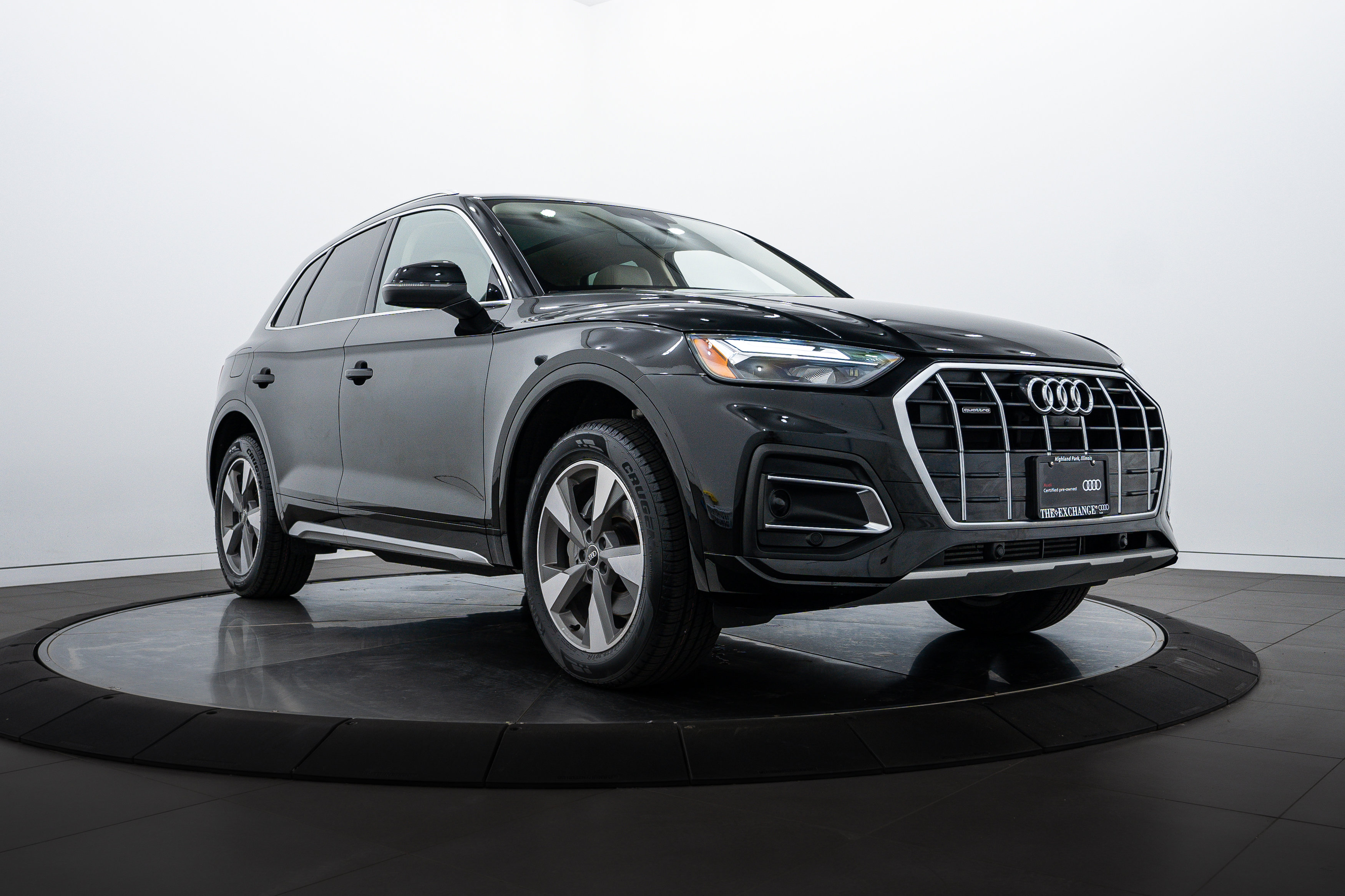 Certified Used 2022 Mythos Black Metallic Audi Premium Plus image 1