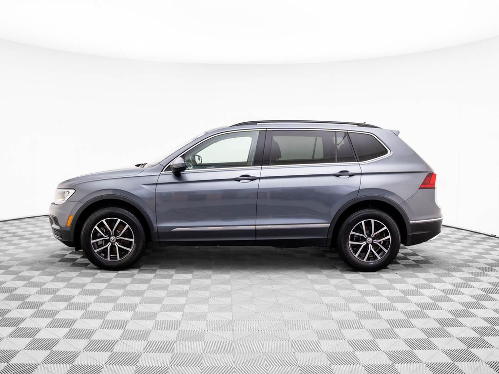 Used 2021 Volkswagen Tiguan SE with VIN 3VV2B7AXXMM009901 for sale in Barrington, IL