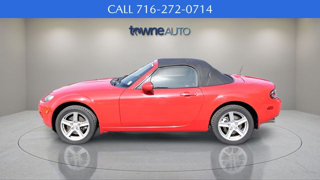 Used 2008 Mazda MX-5 Miata Sport with VIN JM1NC25FX80155429 for sale in Orchard Park, NY