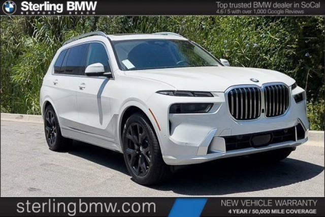 New 2025 BMW X7 xDrive40i 4D Sport Utility in Newport Beach #N250048 ...