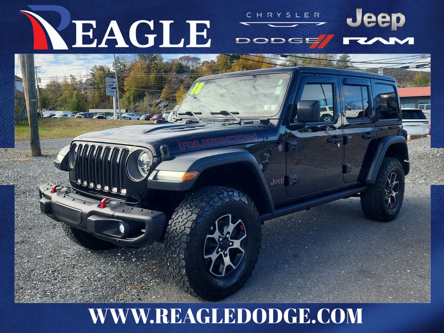 2018 Jeep All-New Wrangler Unlimited Rubicon