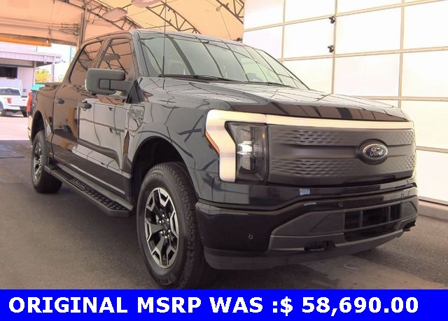 Used 2023 Ford F-150 Lightning XLT with VIN 1FTVW1EL8PWG40848 for sale in Delray Beach, FL