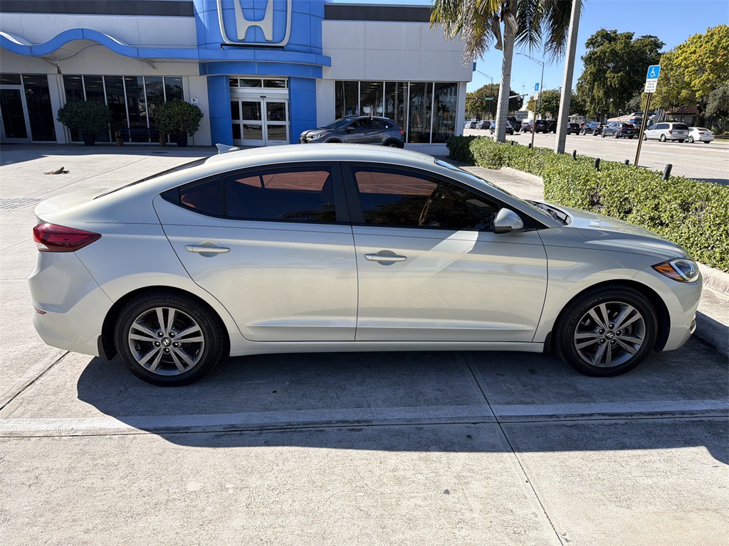 Used 2017 Hyundai Elantra SE with VIN KMHD84LF7HU210192 for sale in Fort Lauderdale, FL