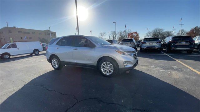 Used 2020 Chevrolet Equinox LS with VIN 3GNAXHEV0LS512168 for sale in Valparaiso, IN