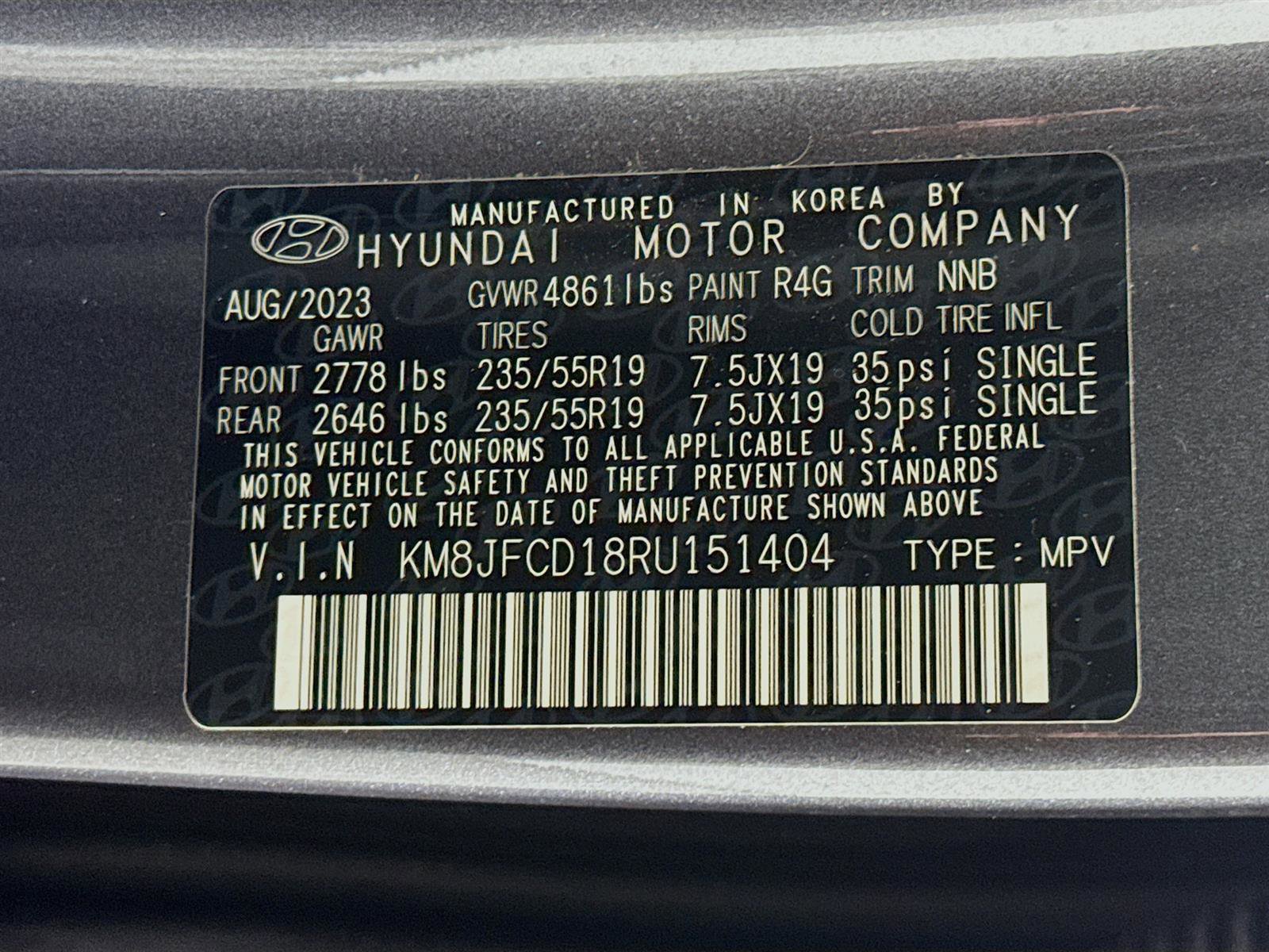 2024 Hyundai Tucson Hybrid N Line photo 28