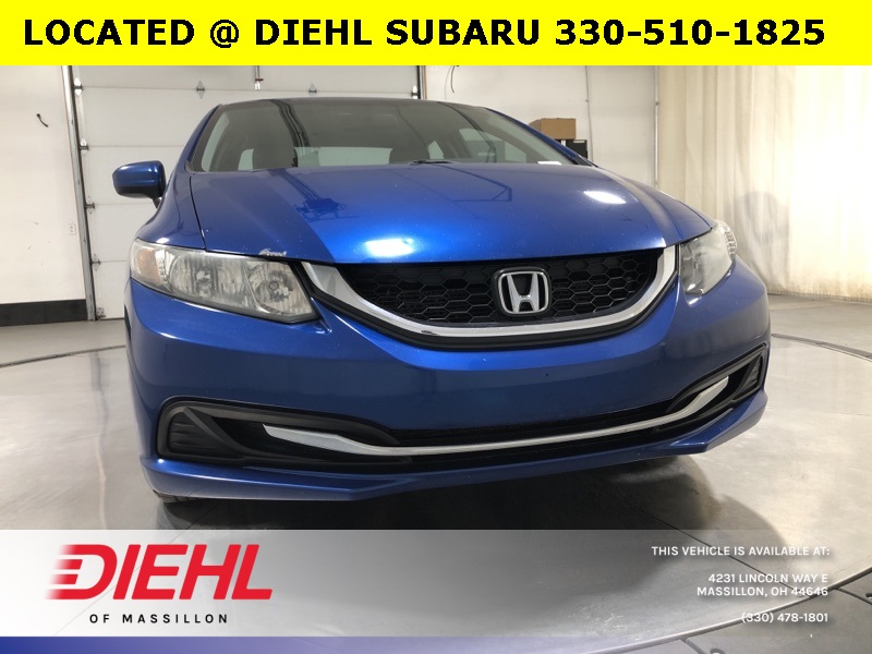 Used 2015 Honda Civic LX with VIN 2HGFB2F55FH550433 for sale in Massillon, OH