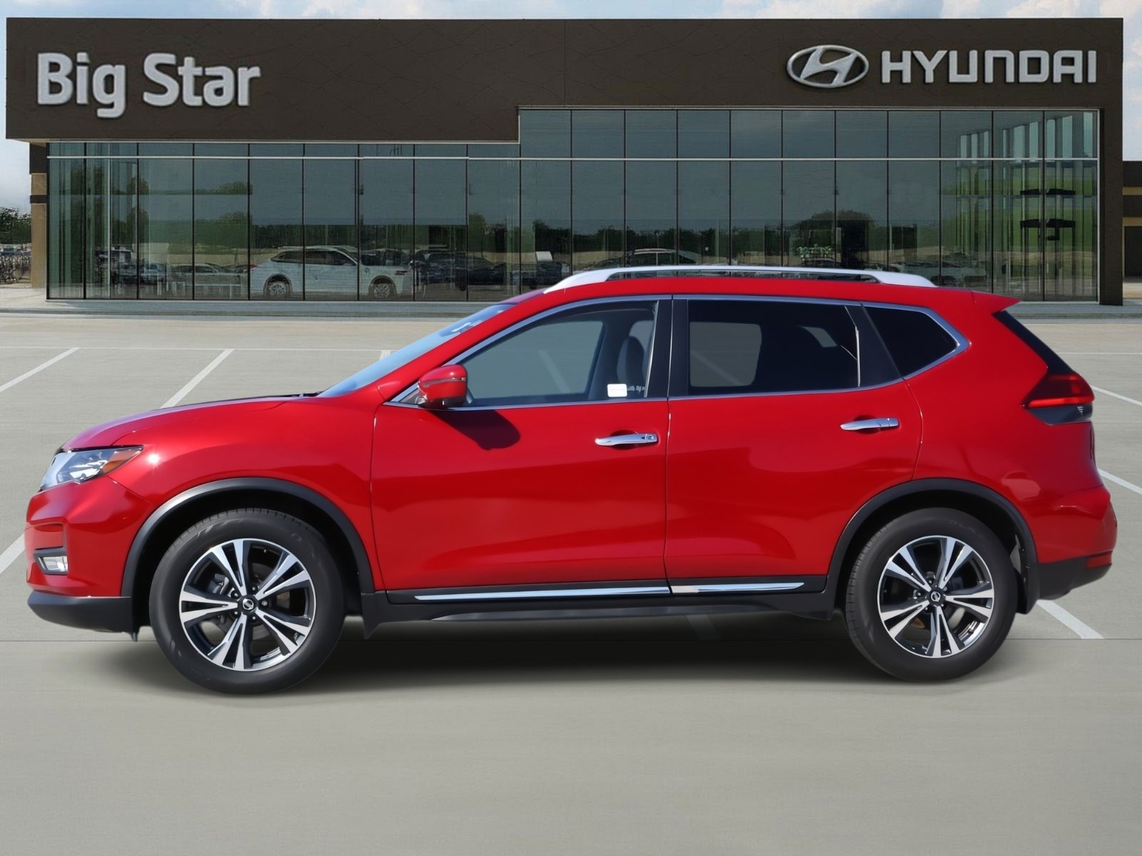 Used 2017 Nissan Rogue SL with VIN JN8AT2MT8HW395408 for sale in Friendswood, TX