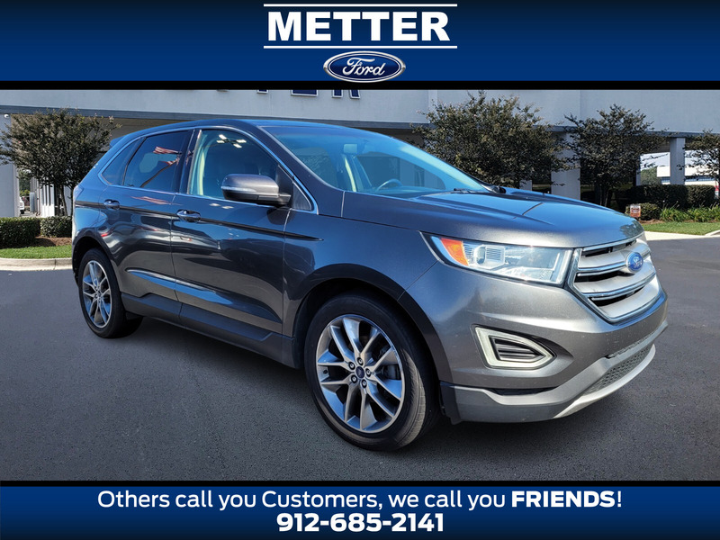 Used 2016 Ford Edge Titanium with VIN 2FMPK3K99GBC23339 for sale in Metter, GA