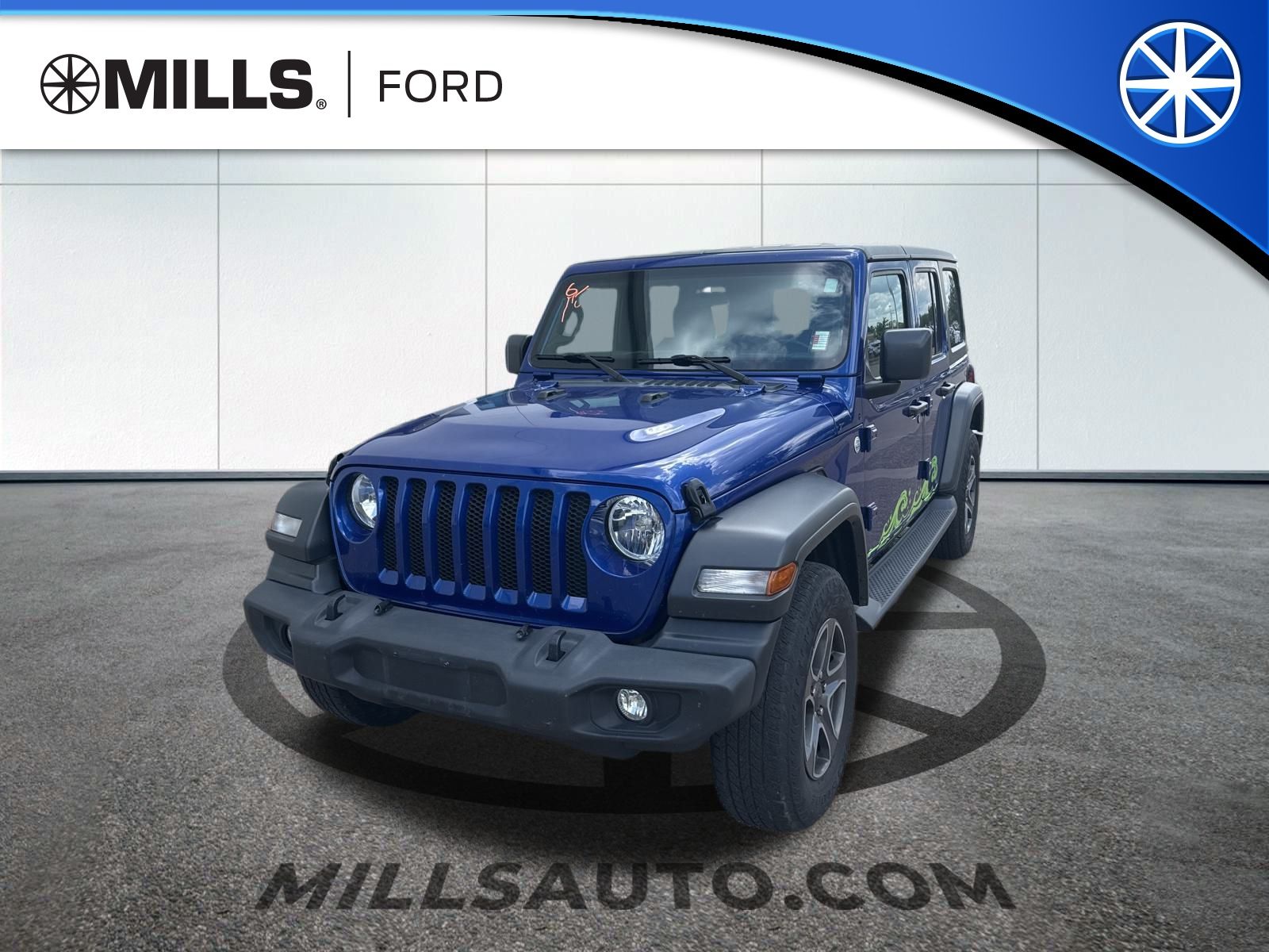 Used 2019 Jeep Wrangler Unlimited Sport S with VIN 1C4HJXDG0KW570824 for sale in Baxter, Minnesota