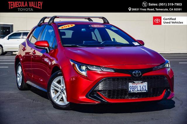 2022 Toyota Corolla Hatchback SE