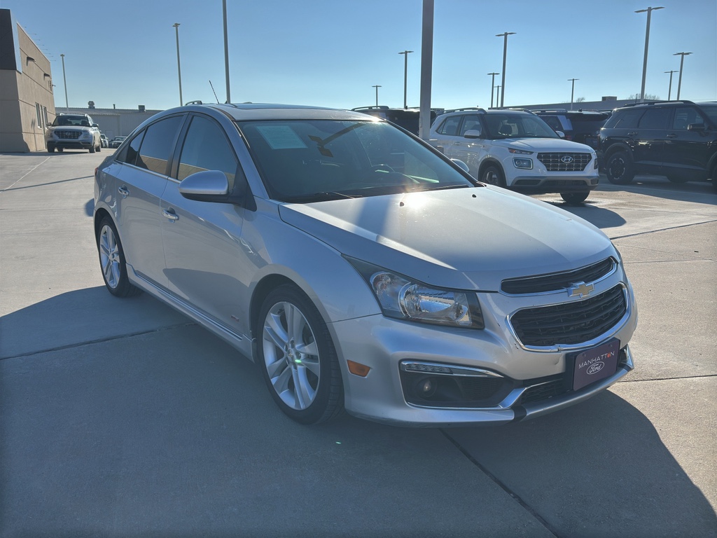 Used 2015 Chevrolet Cruze LTZ with VIN 1G1PG5SB5F7252907 for sale in Manhattan, KS
