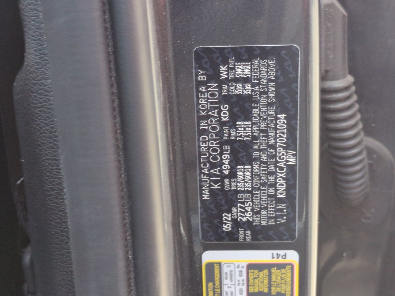 2023 Kia Sportage Hybrid SX photo 30