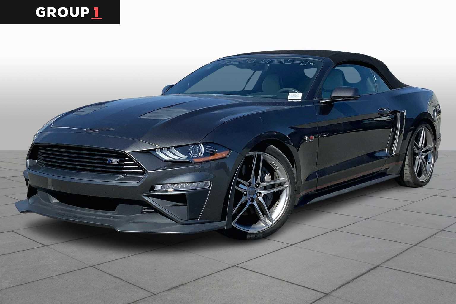Gray (Magnetic) 2019 Ford Mustang GT Premium Convertible RWD Convertible Rear-Wheel Drive Automatic