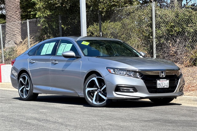 Used 2019 Honda Accord Sport with VIN 1HGCV2F30KA030657 for sale in Capitola, CA