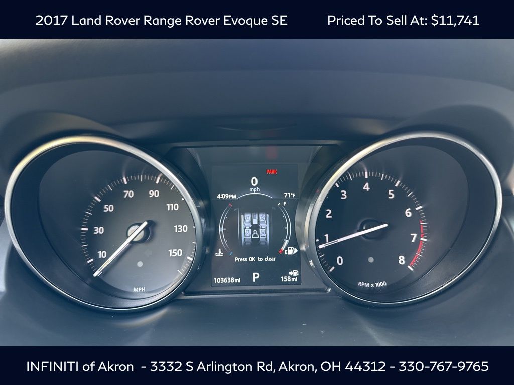 2017 Land Rover Range Rover Evoque SE photo 42