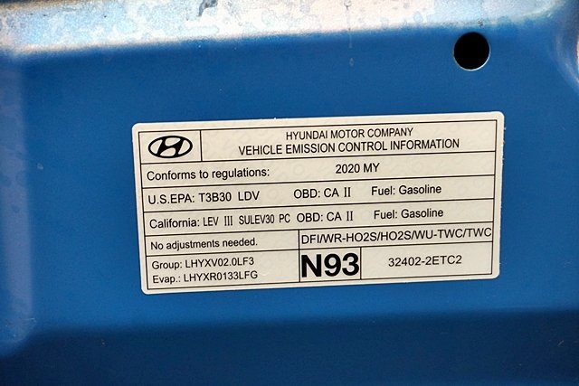 Used 2020 Blue Hyundai SE image 33