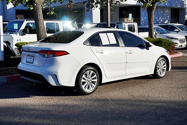 Used 2024 White Toyota LE image 7