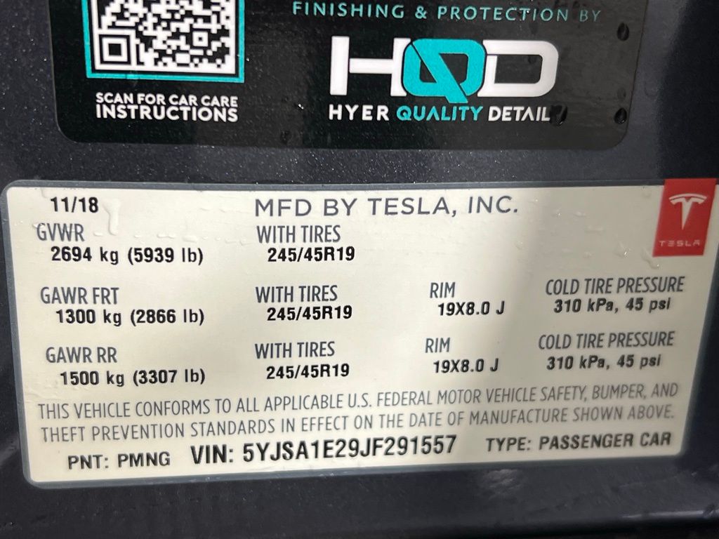 2018 Tesla Model S P100D photo 24