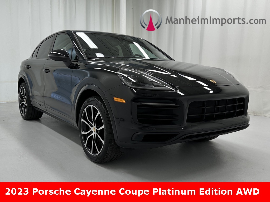 2023 Porsche Cayenne Coup Platinum Edition's photo