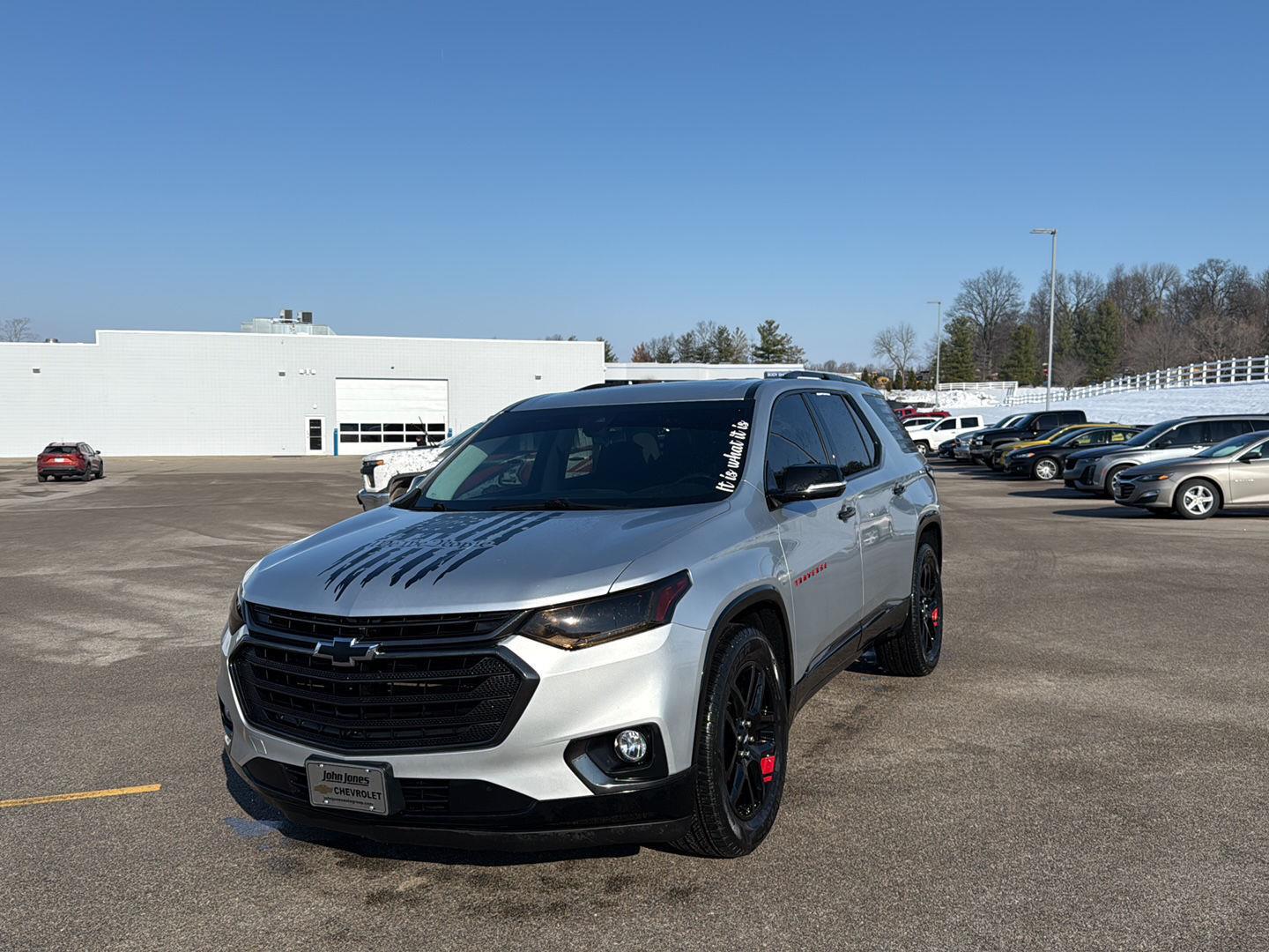 Used 2018 Chevrolet Traverse Premier with VIN 1GNERKKW8JJ129423 for sale in Salem, IN