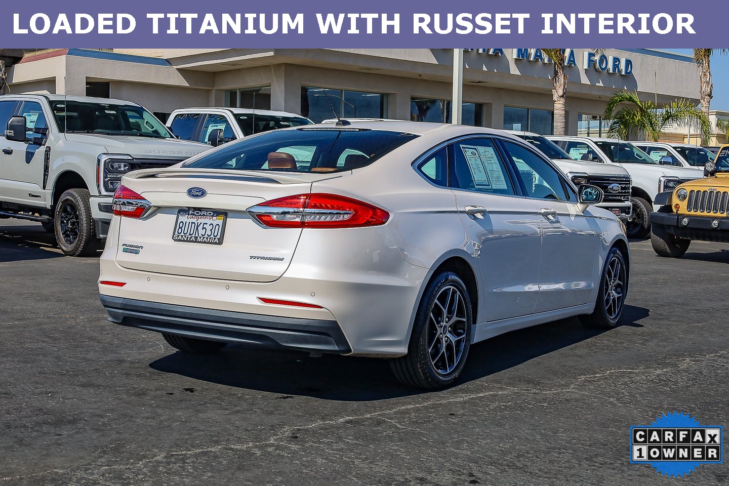 2019 Ford Fusion Energi Titanium photo 4