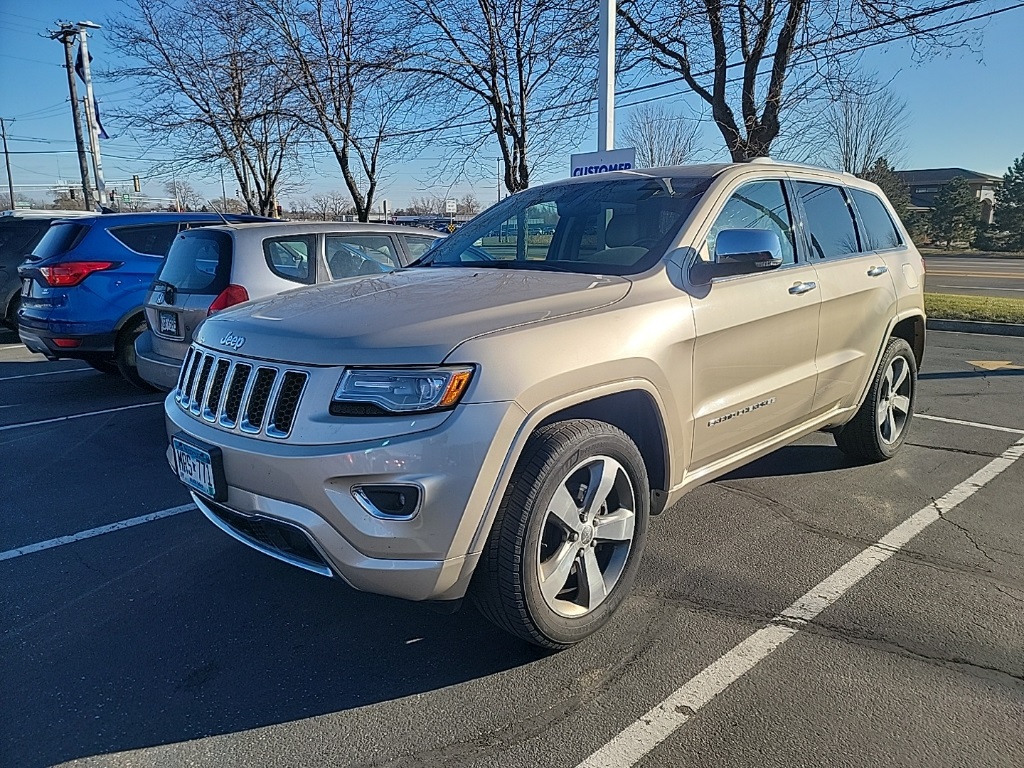 Used 2014 Jeep Grand Cherokee Overland with VIN 1C4RJFCG3EC153073 for sale in White Bear Lake, Minnesota
