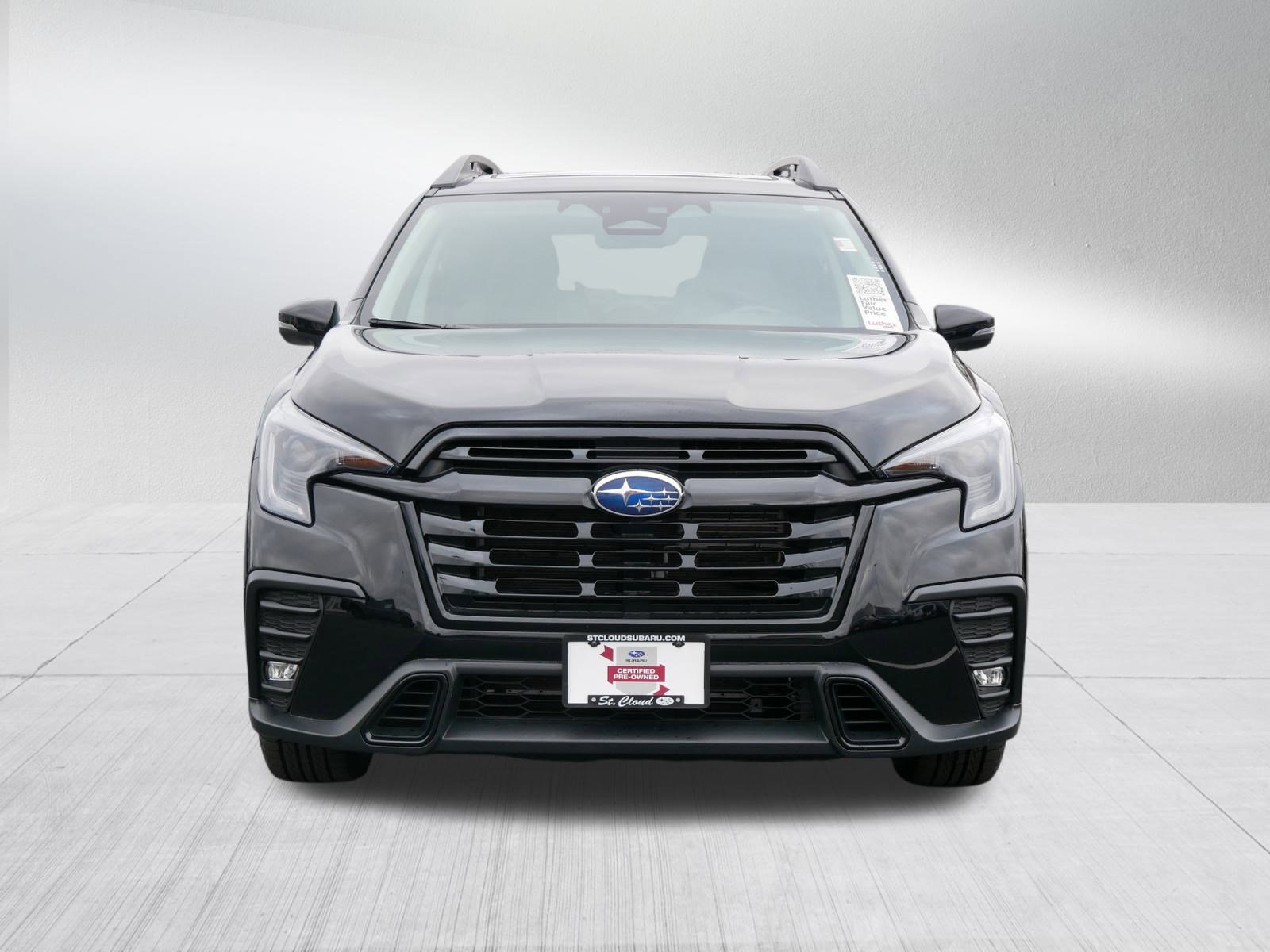 Certified 2023 Subaru Ascent Onyx Edition with VIN 4S4WMAHD4P3433398 for sale in Saint Cloud, Minnesota