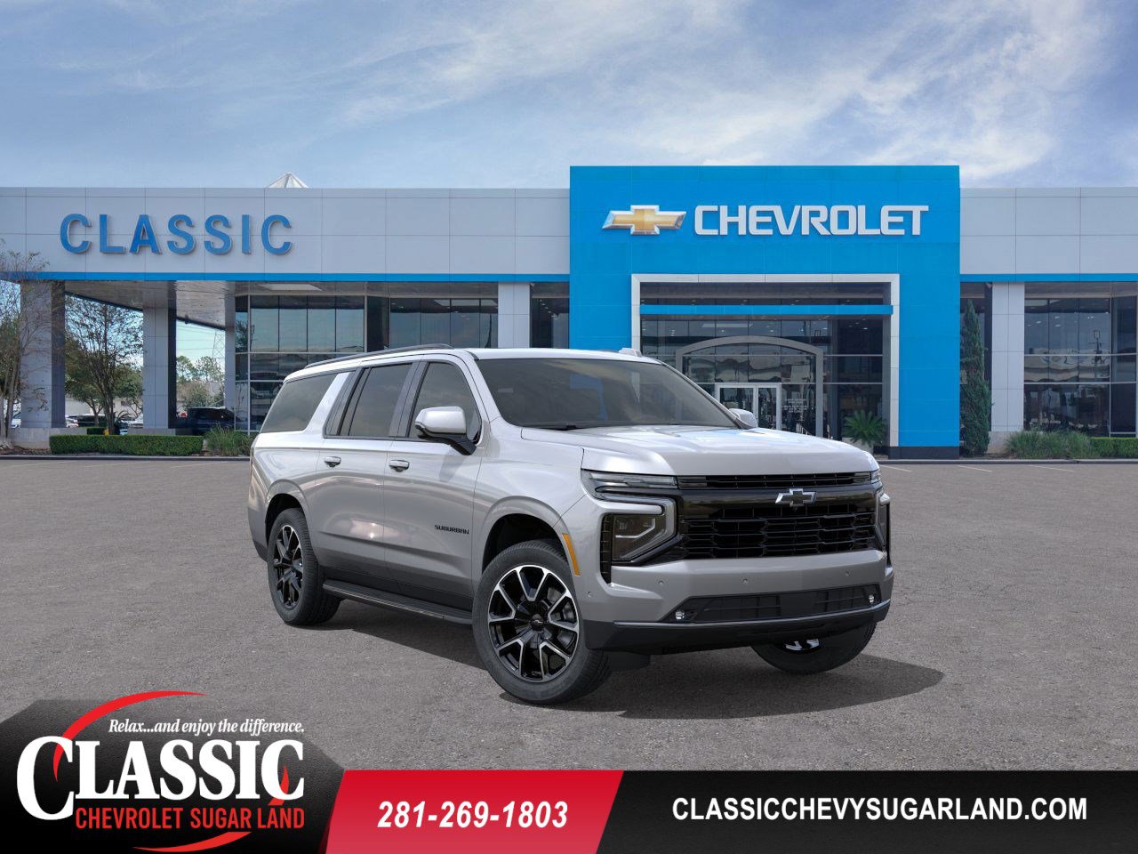 2026 Chevrolet Suburban RST Gray at Classic Elite Chevrolet Hwy 6