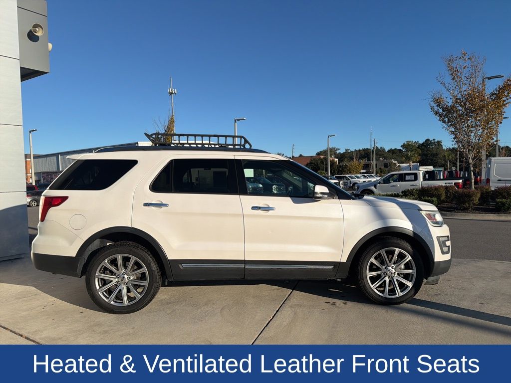 Certified 2017 Ford Explorer Limited with VIN 1FM5K8F86HGC38669 for sale in Hinesville, GA
