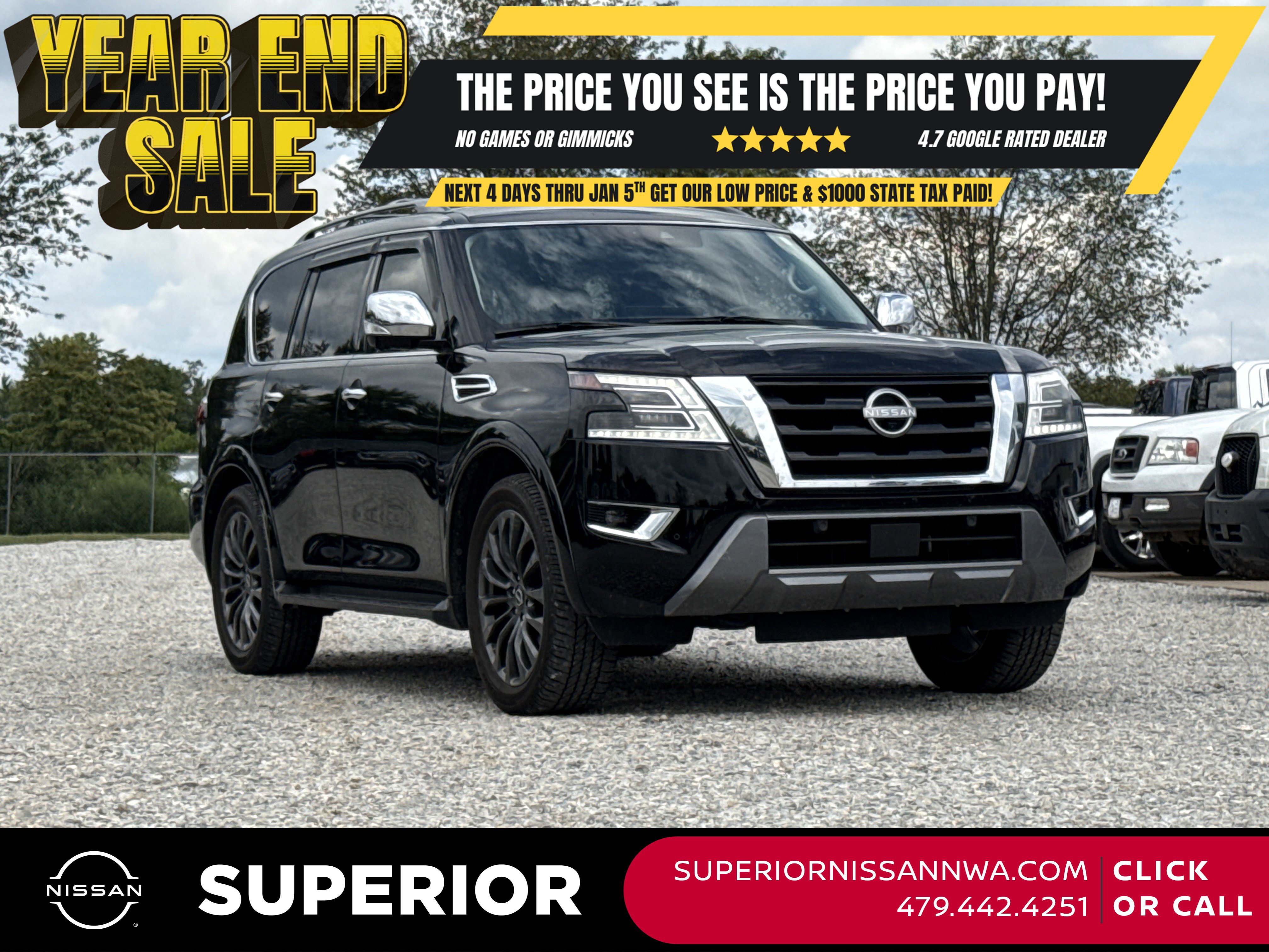 2024 Nissan Armada Platinum's photo