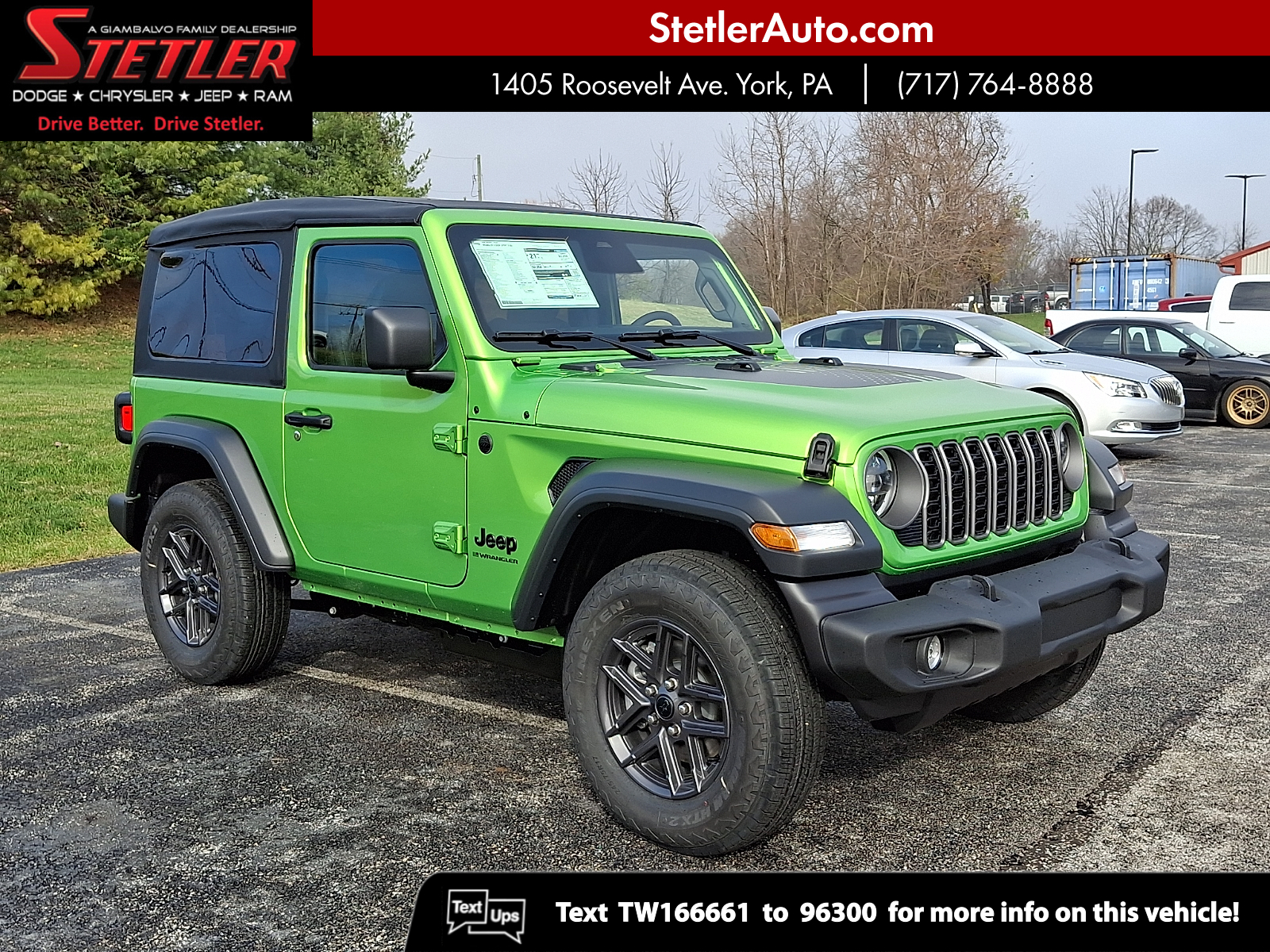 2026 Jeep Wrangler 2-Door Sport S's photo