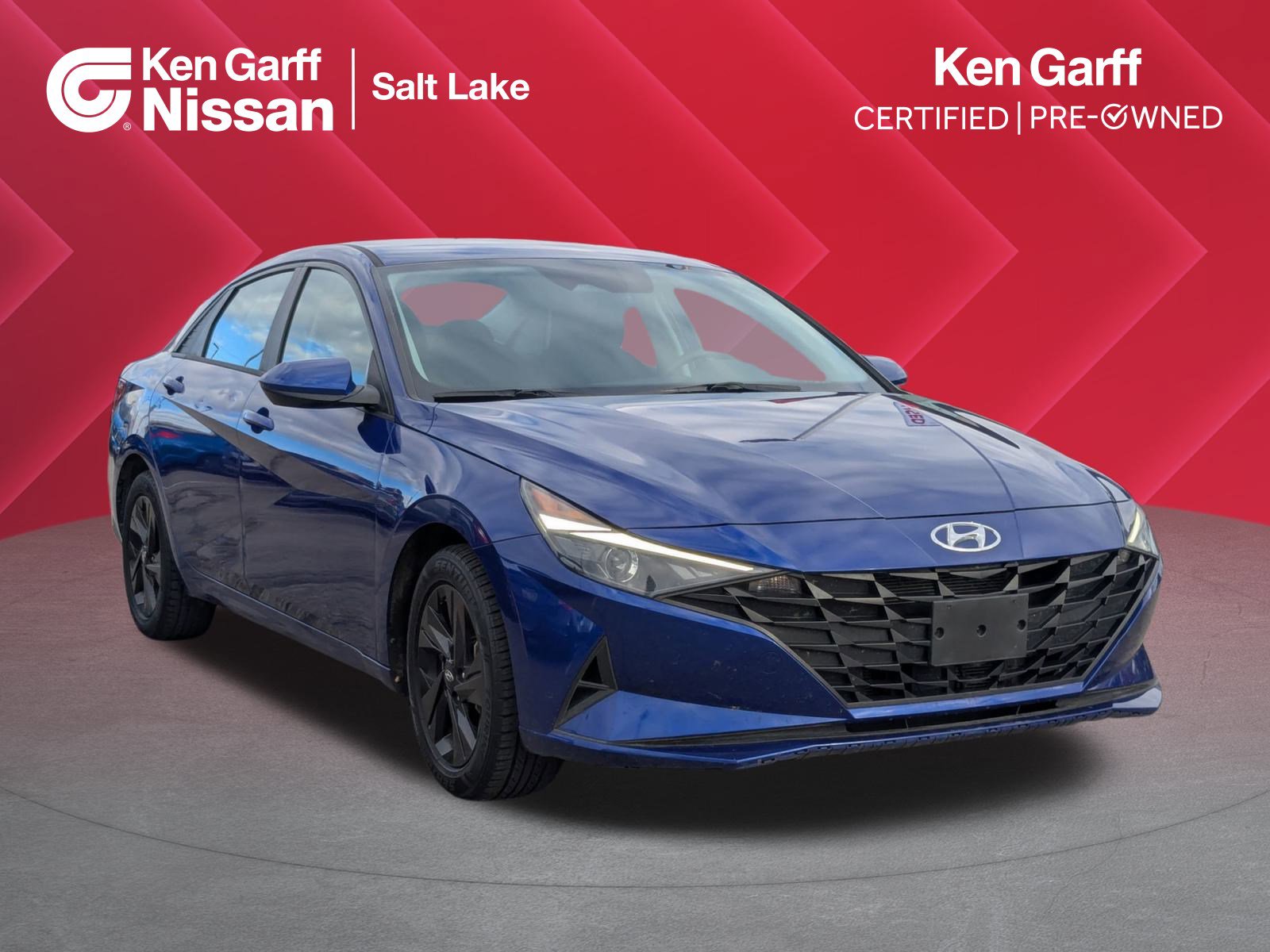 2021 Hyundai Elantra Blue