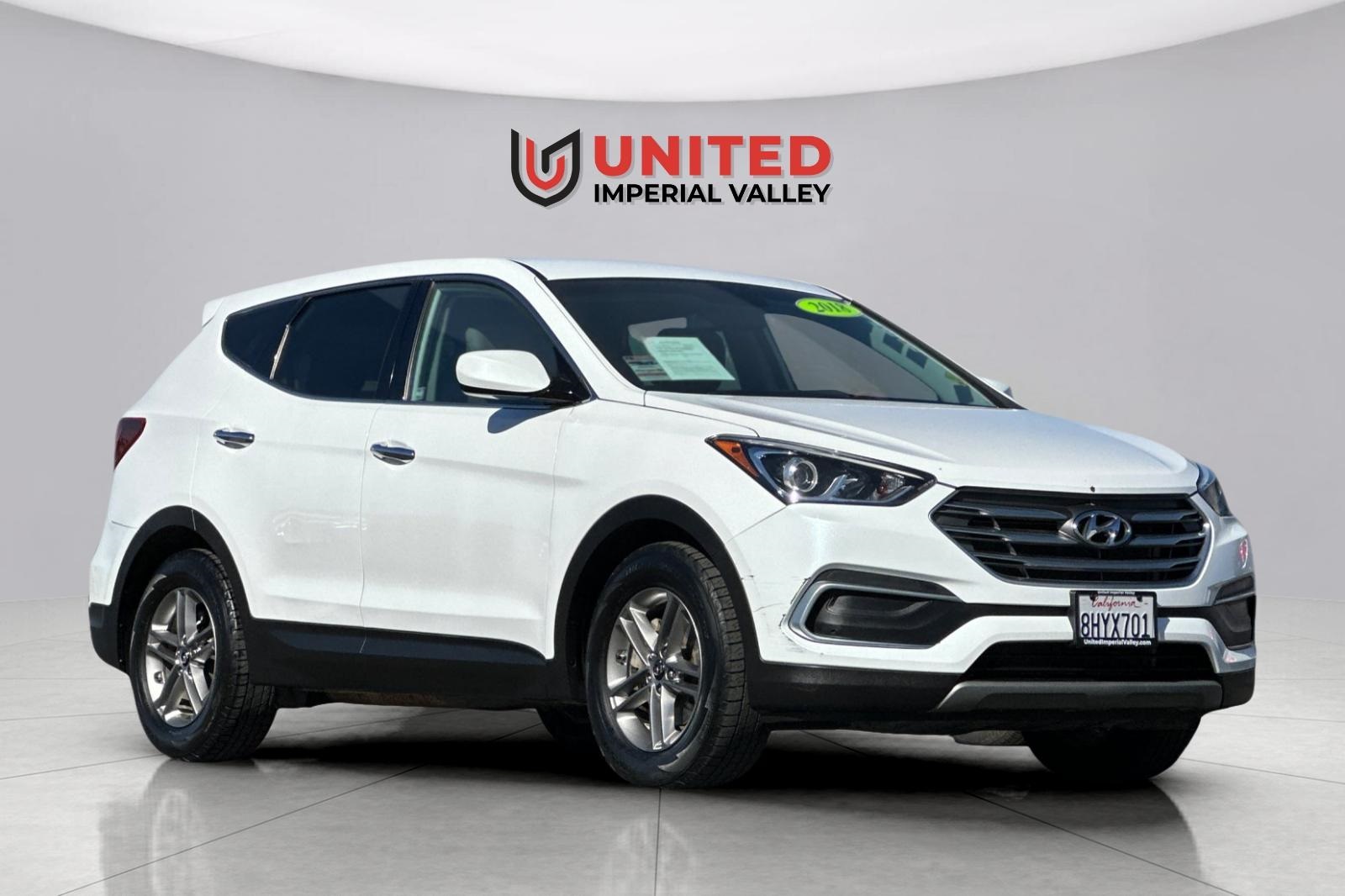 Used 2018 Hyundai Santa Fe Sport with VIN 5NMZT3LB7JH096031 for sale in Imperial, CA