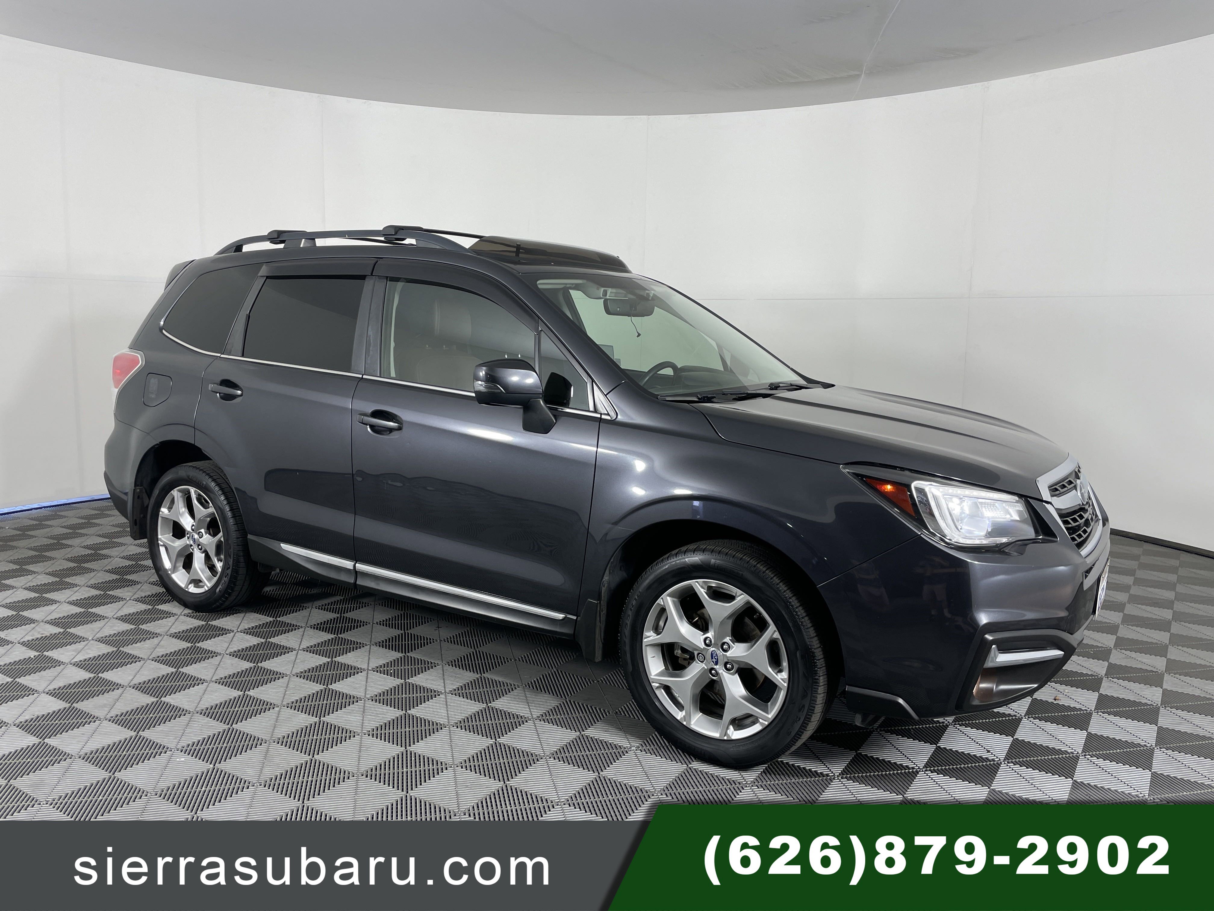 Used 2018 Dark Gray Metallic Subaru Touring image 1