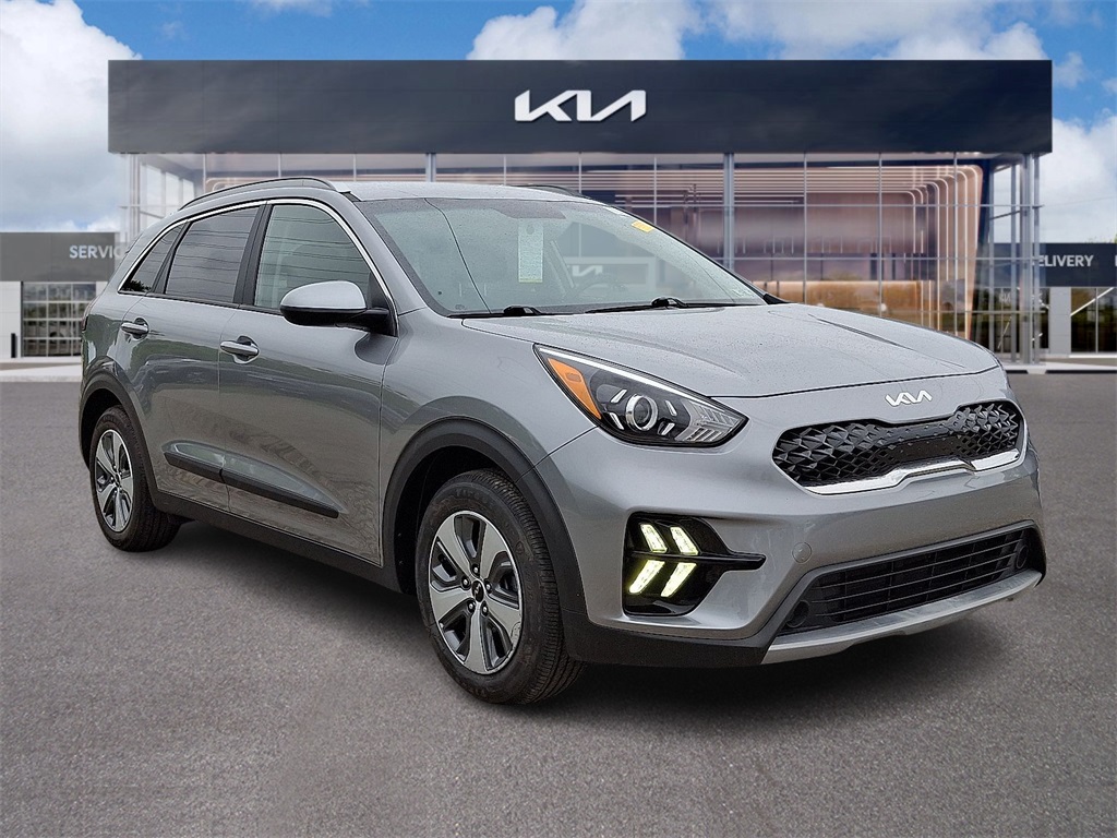 Certified Used 2022 Gray Kia LX image 1