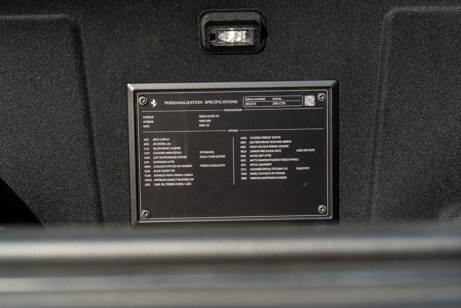2023 Ferrari 296 GTB Base photo 21