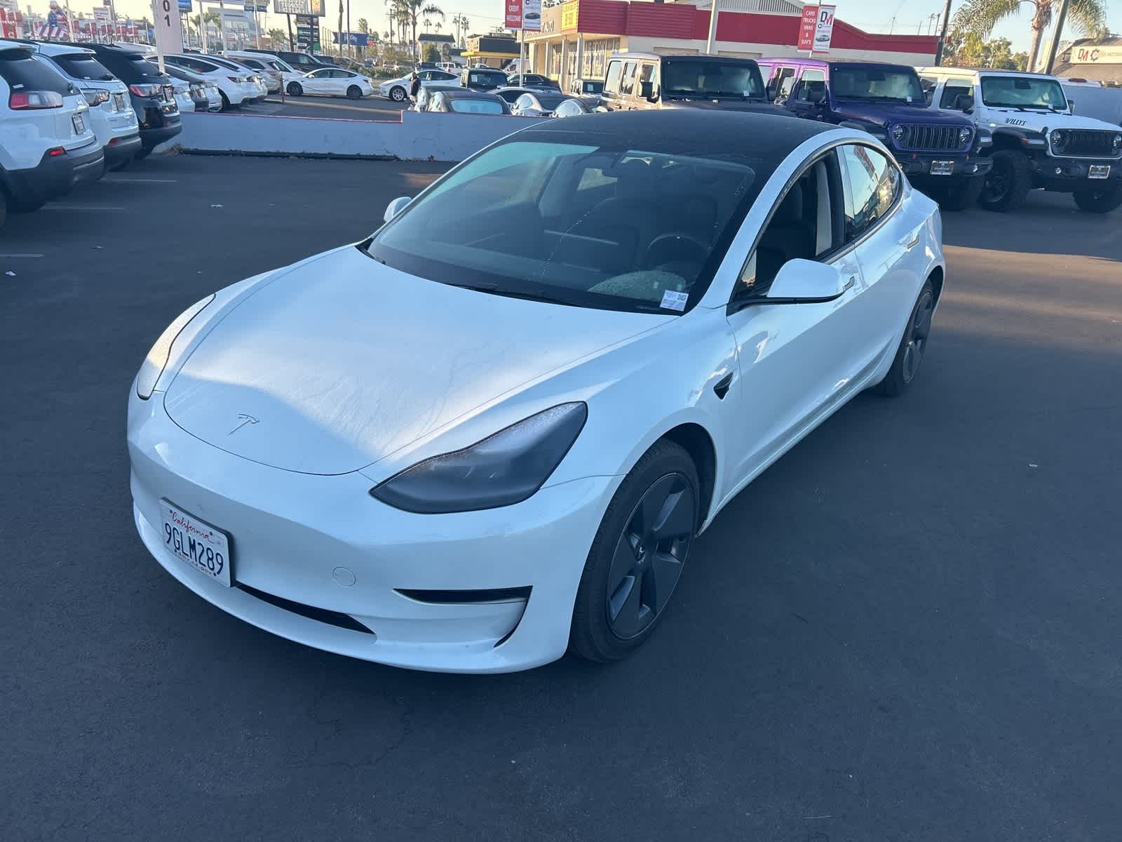 Used 2023 Tesla Model 3 Base with VIN 5YJ3E1EA4PF519134 for sale in Costa Mesa, CA