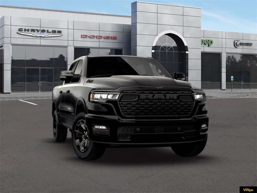 New 2026 Diamond Black Crystal Pearl-Coat Exterior Paint RAM Big Horn/Lone Star image 15