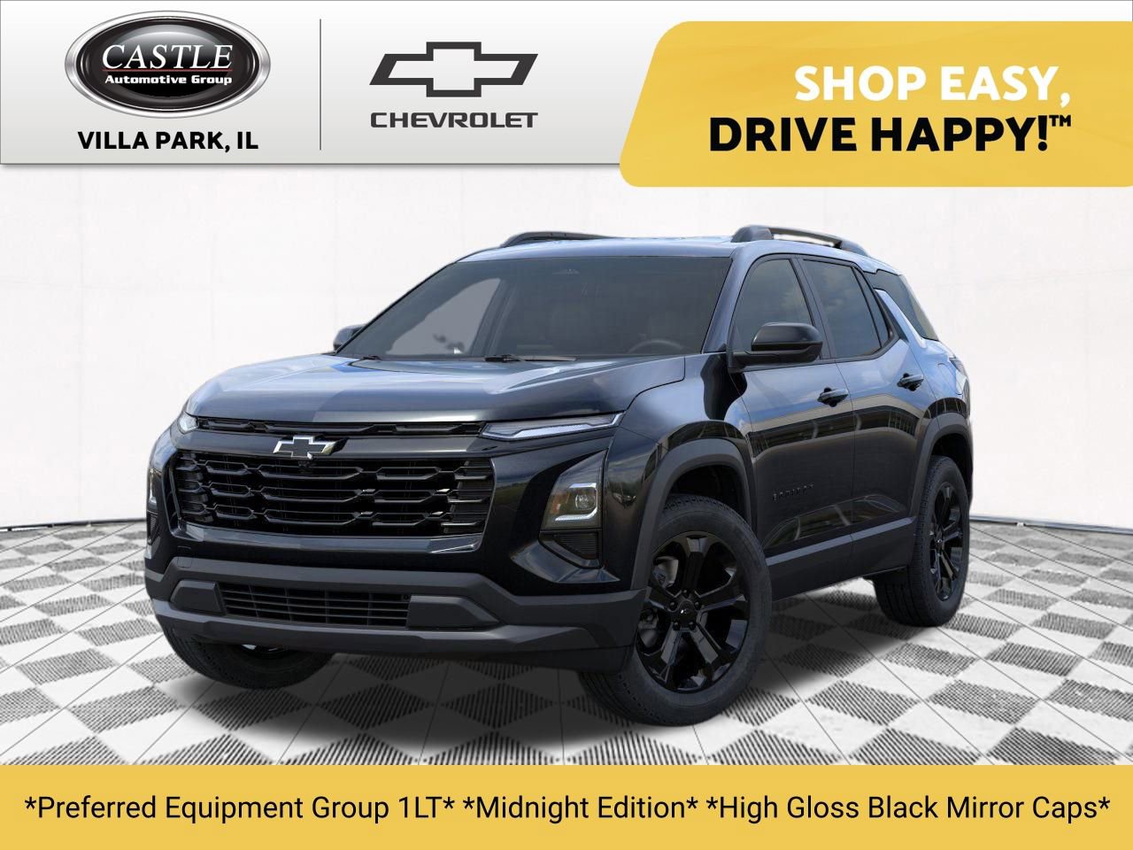 New 2026 Mosaic Black Metallic Chevrolet LT image 1