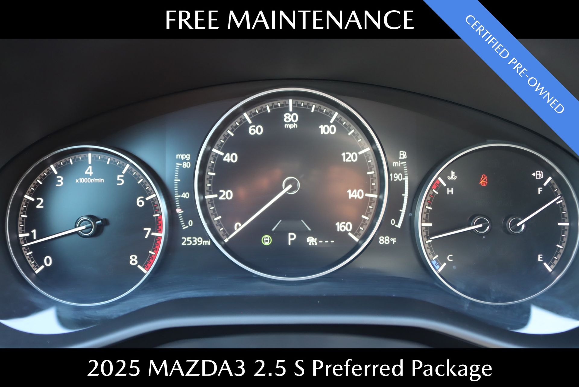2025 Mazda Mazda3 2.5 s Preferred photo 11